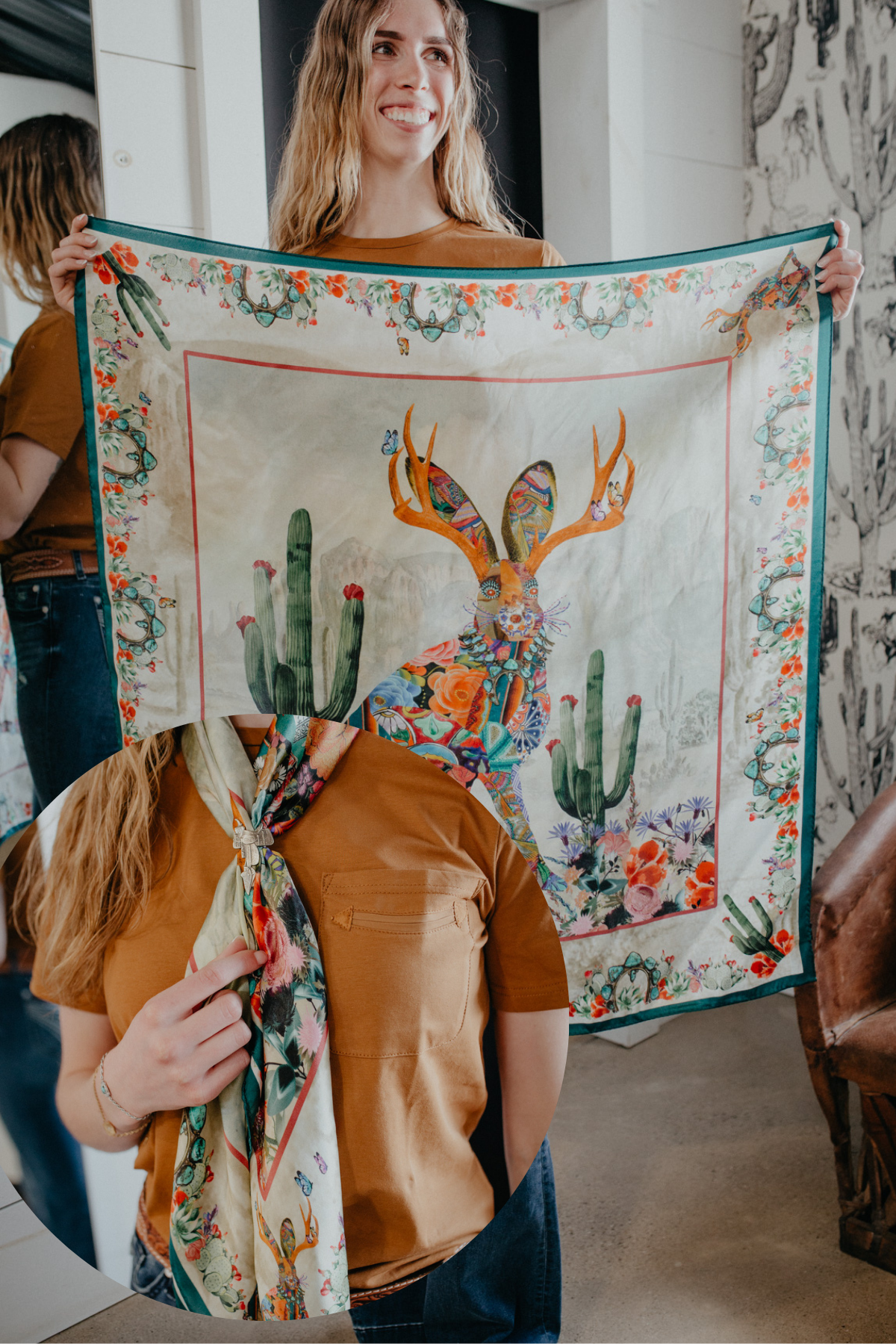 Premium Silk 35x35" Wild Rags (20+ Prints)