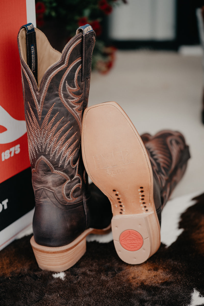 13" Hyer Leawood Women's BROWN Boots (Sizes 6-10, B/C Widths)