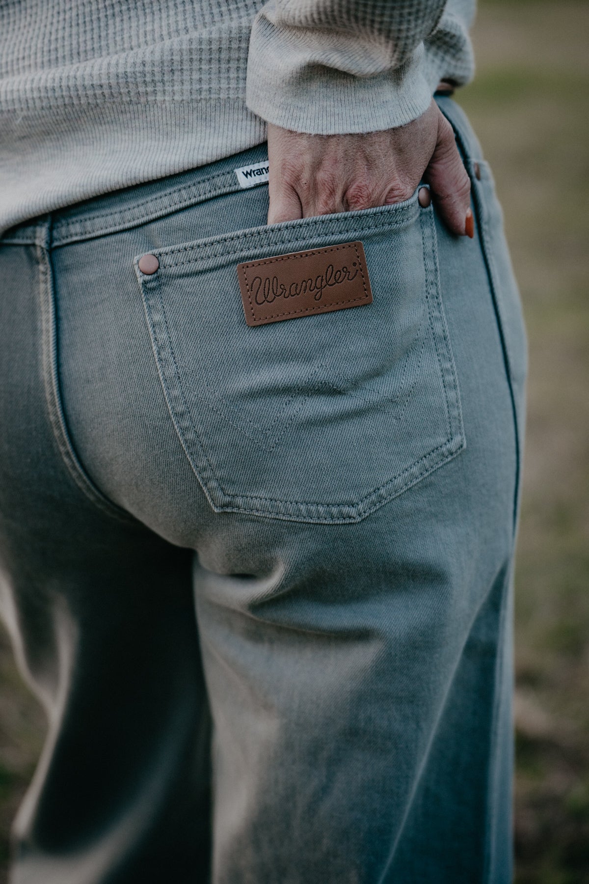 'Shadow' High Rise Wide Leg by Wrangler (24-33)