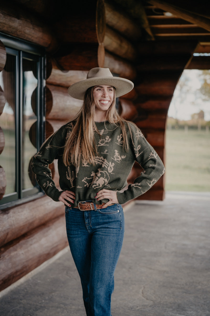 'Freeman' Rodeo Quincy Knit Sweater (2 Colours S/M-L/XL)