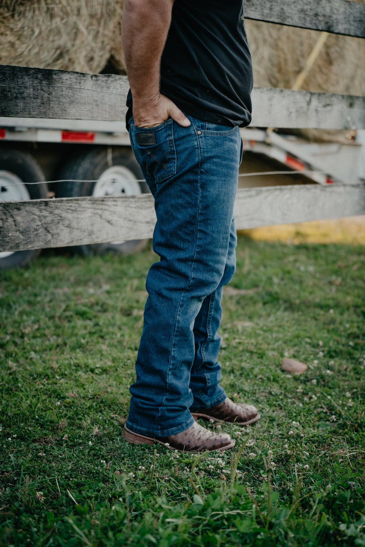 'COJO' Men's 02 Wrangler x Cody Johnson Slim Bootcut Jean