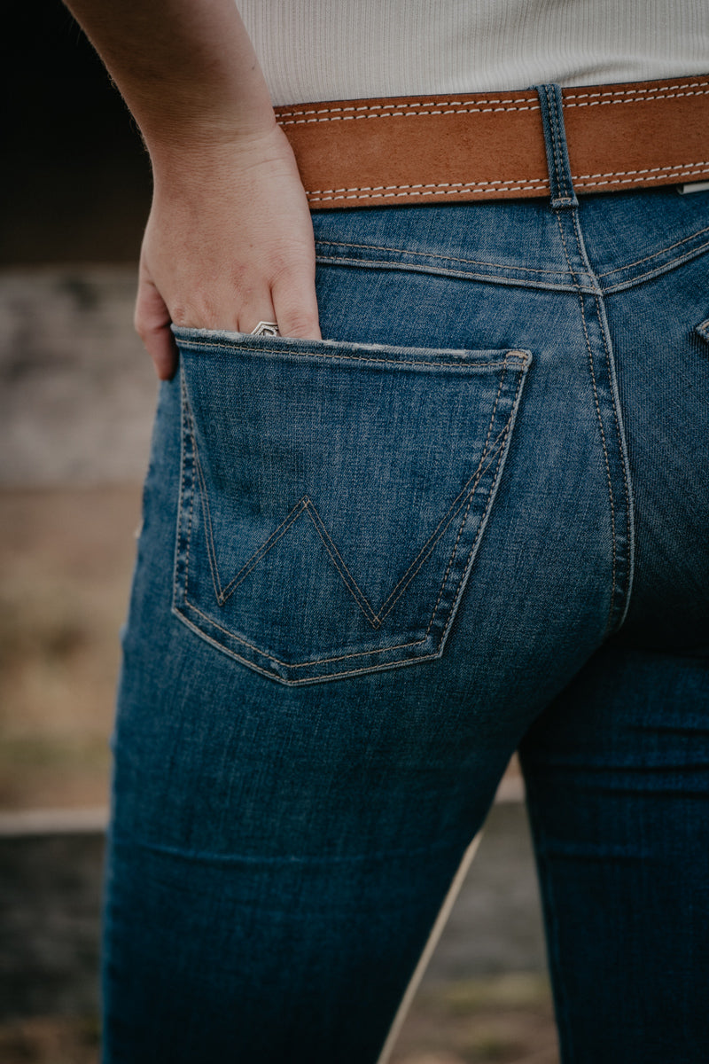 'Lily' Bespoke Flare Jean by Wrangler (25-35)