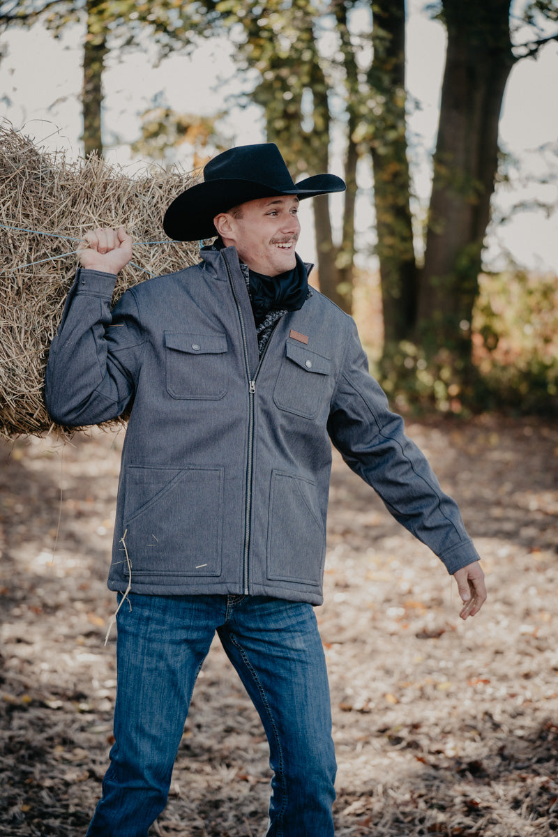 'Noah' Black Men's CINCH Bonded Jacket (S-XXL)