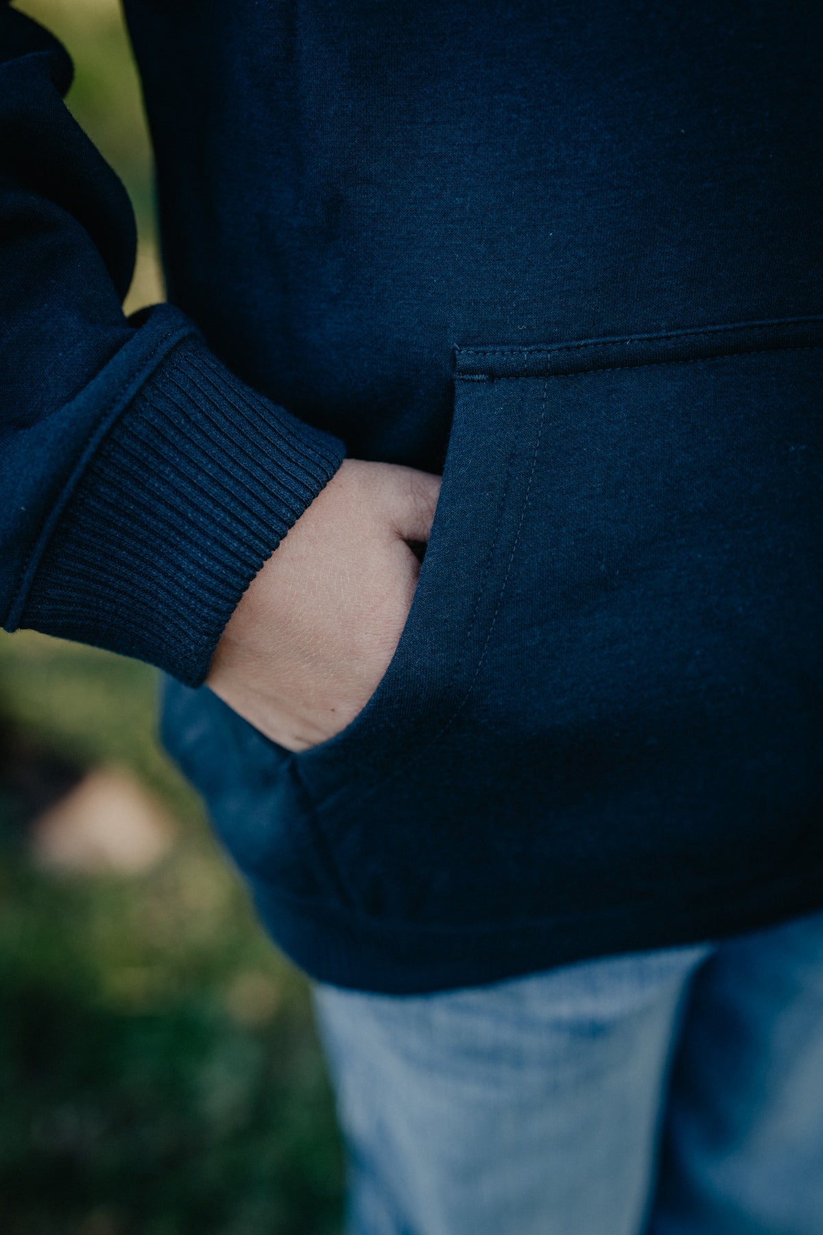 'Bruno' Men's Navy CINCH Logo Hoodie