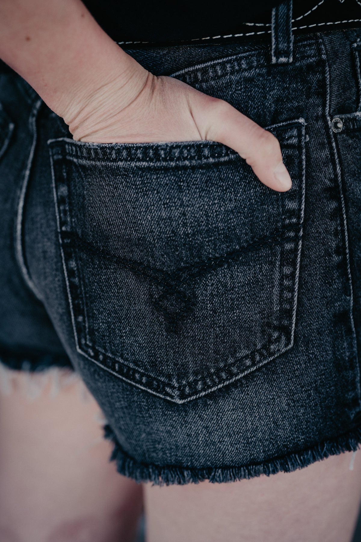'Jazmine' Ultra High Rise 3" Tomboy Short by Ariat