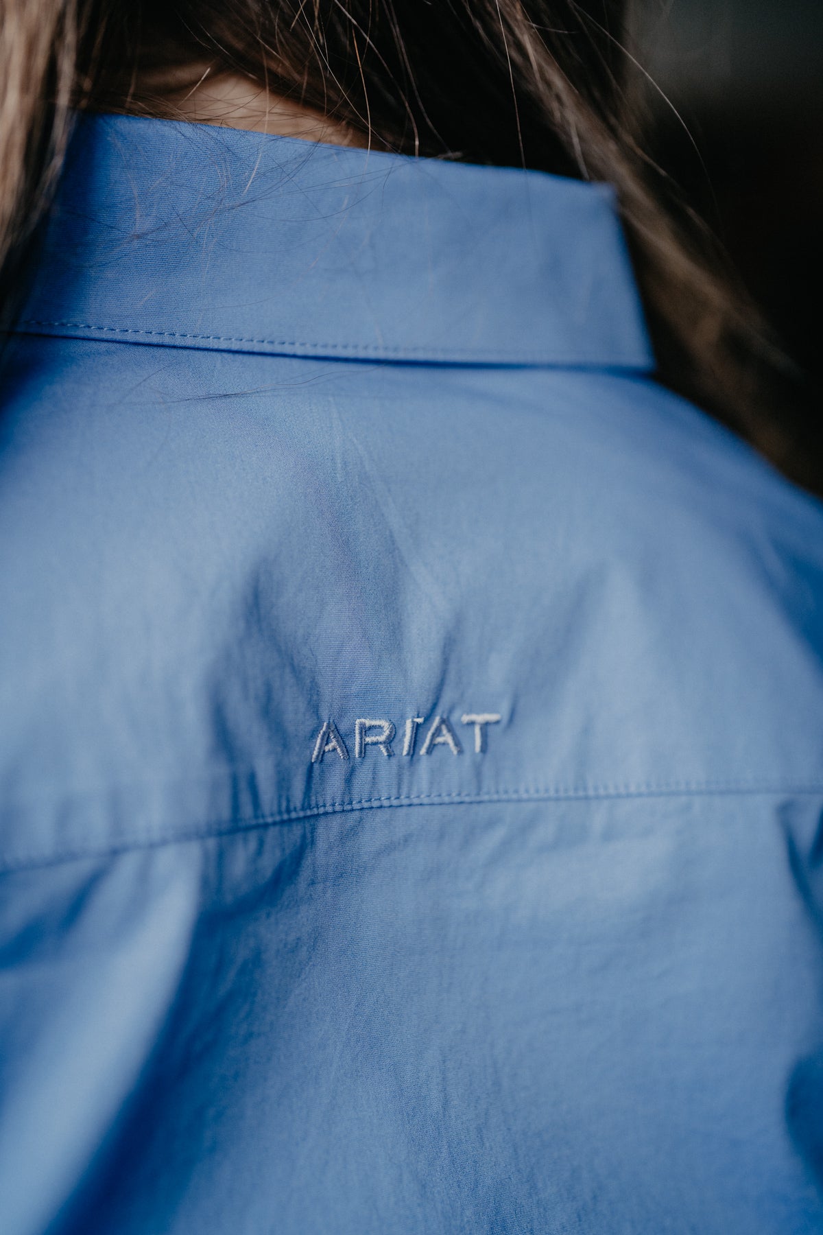 'Monica' Women's Blue Kirby Shirt by Ariat (XS-XXL)