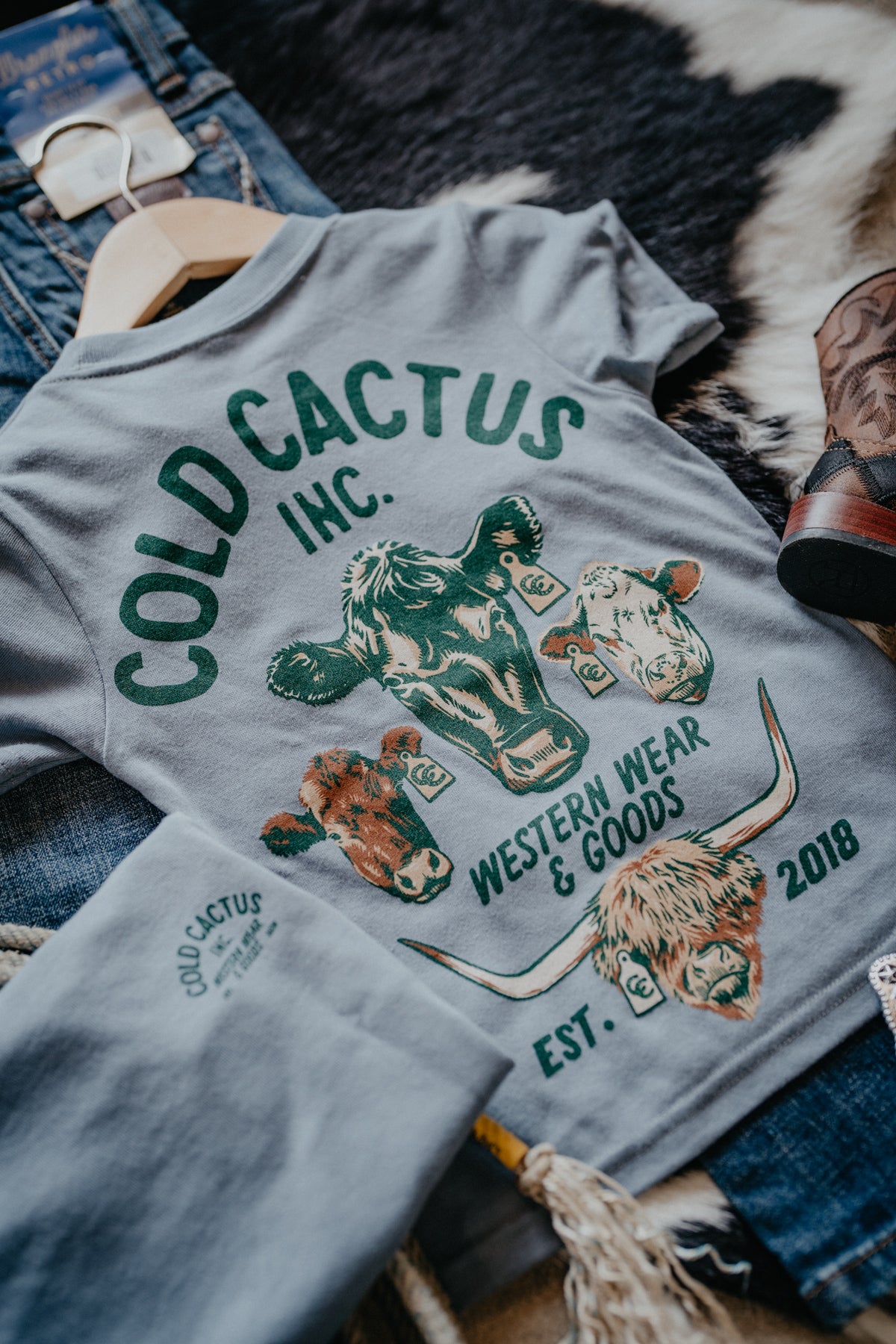 'Cows Around' CC Exclusive YOUTH Graphic T