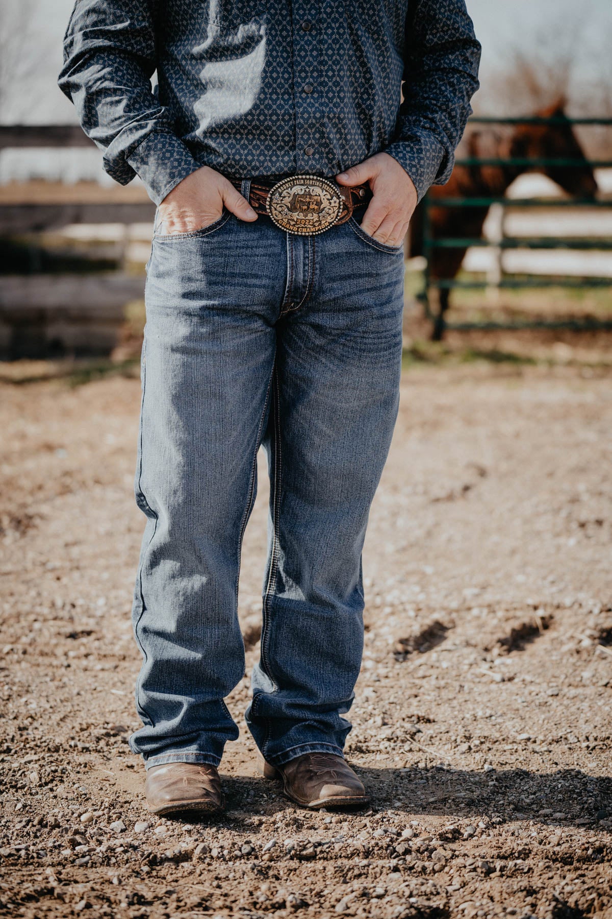 'Kirk' Men's Ariat M5 Straight Leg Jean (Only 1 38/36)