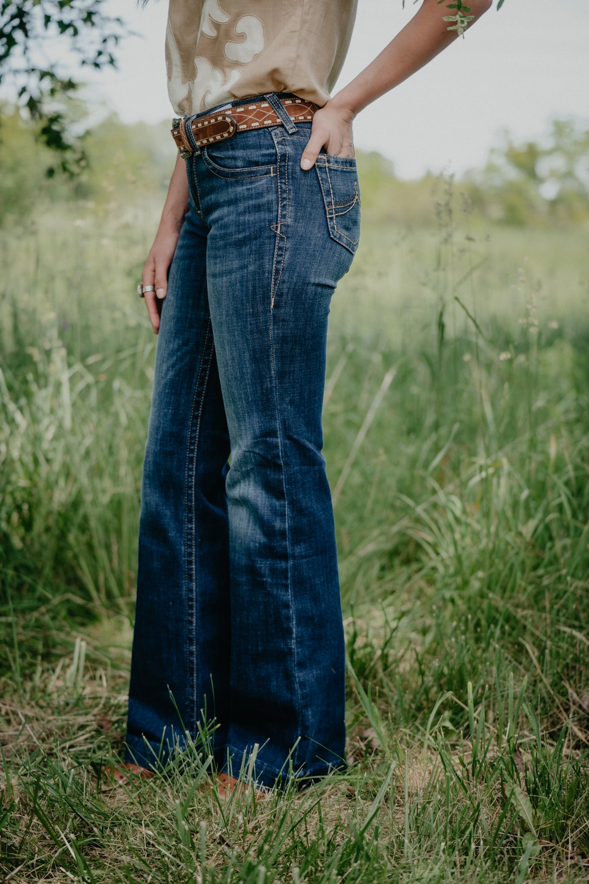 'Kahlani' Perfect Rise Trouser Jean by Ariat (24-16W)