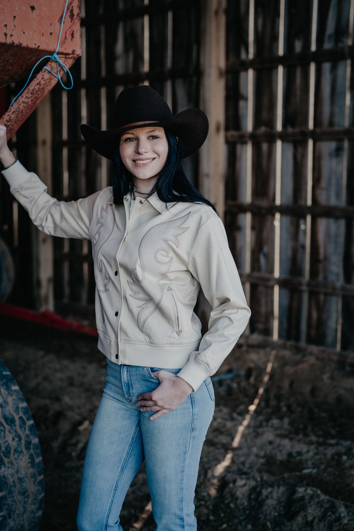 'Marlo' Women's Ariat Vaquero Bomber Jacket (S-XXL)