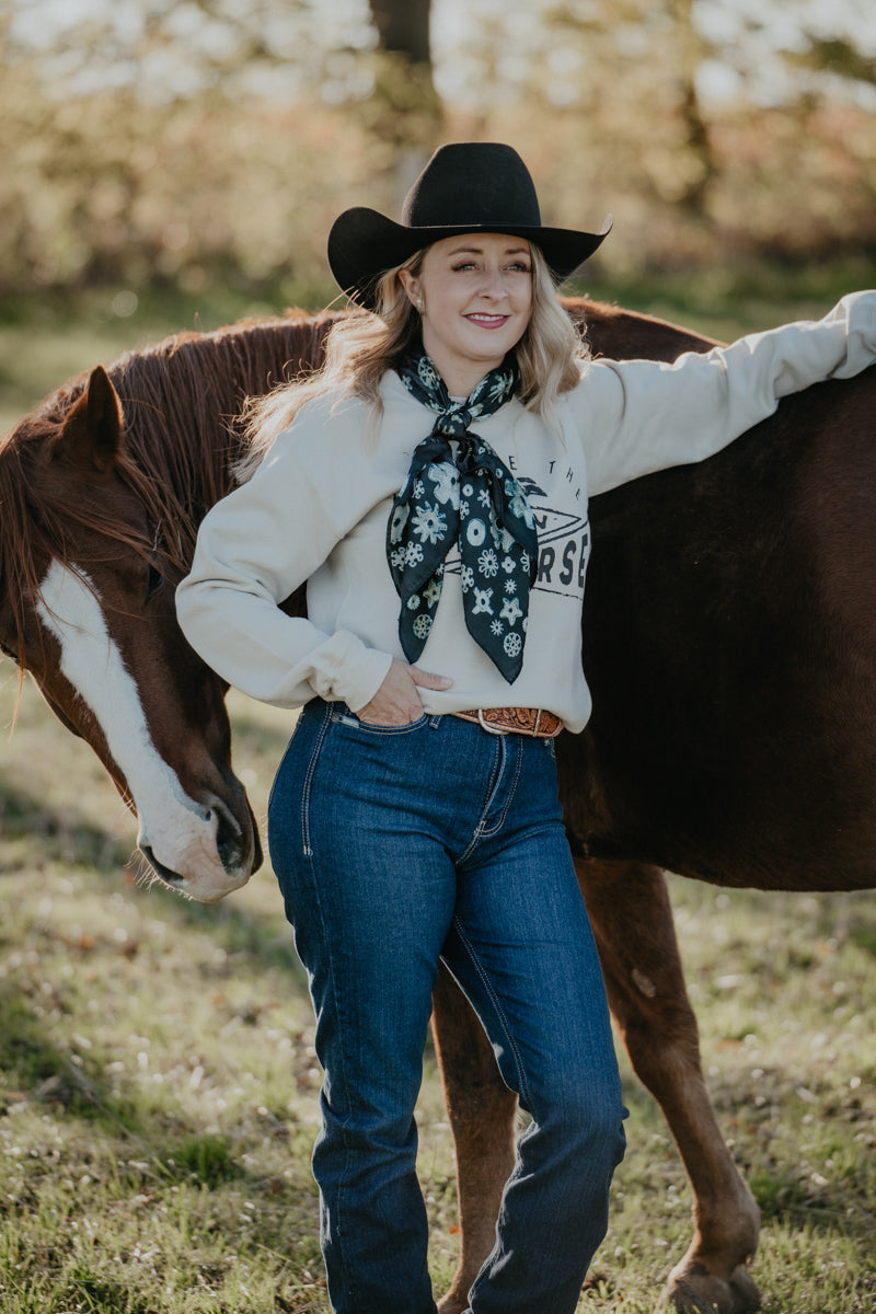 'Friggin Horses' Sand Crewneck (S-XXL)