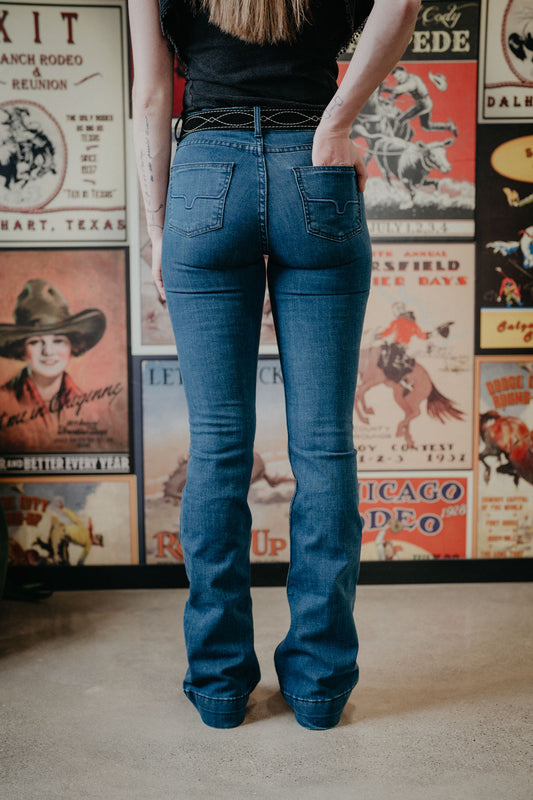 Lola Mid Rise Trouser Jean by Kimes Ranch
