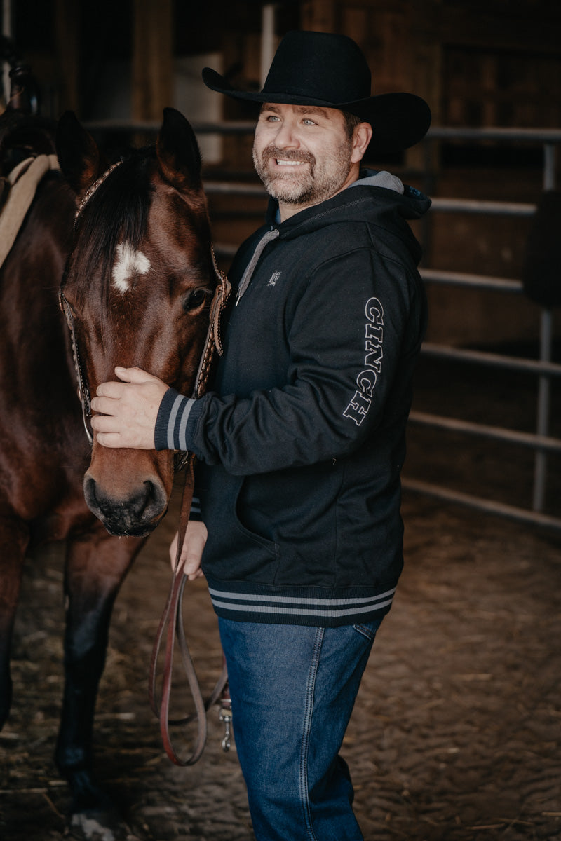 'Zeek' Men's Black CINCH Hoodie (S-XXL)