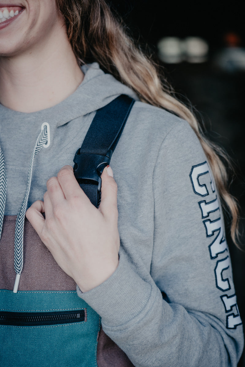 Women's Zippered Leg Turquoise Sand Insulated Overalls (XXS-XXL)