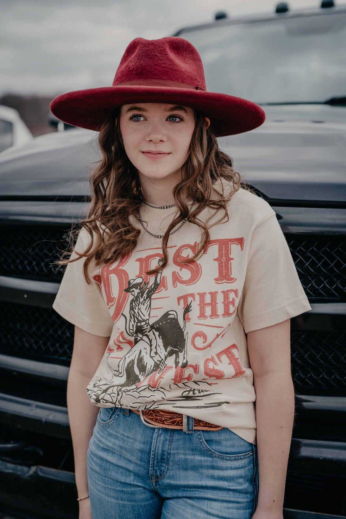 'Best in the West' Women's Ariat Bull Rider T-Shirt (XS - XXL)