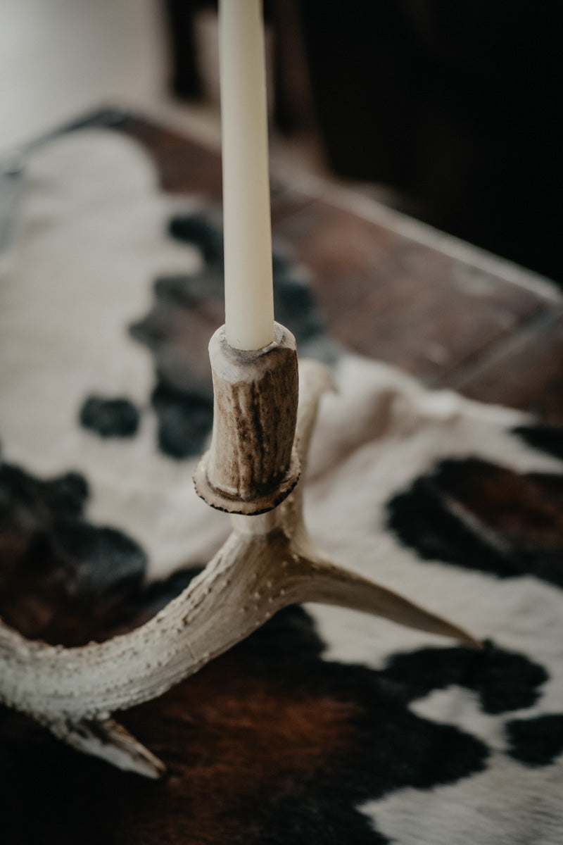 #82 Authentic Antler Candelabra