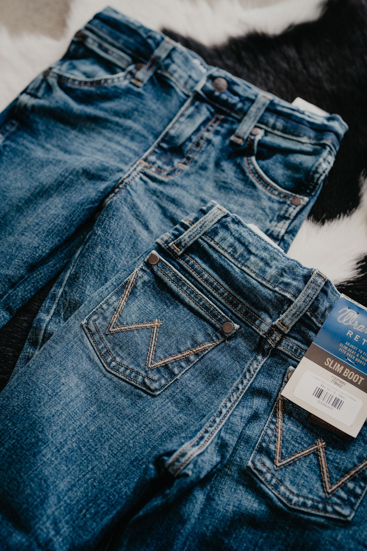 'Brody' Boy's Retro Bootcut Jeans by Wrangler (Slim & Reg. Fit)