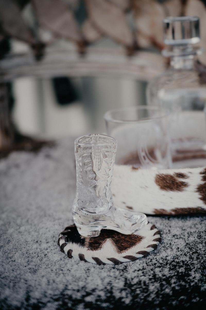 'Texas Sized' Cowboy Boot Shaped Shooter Glass