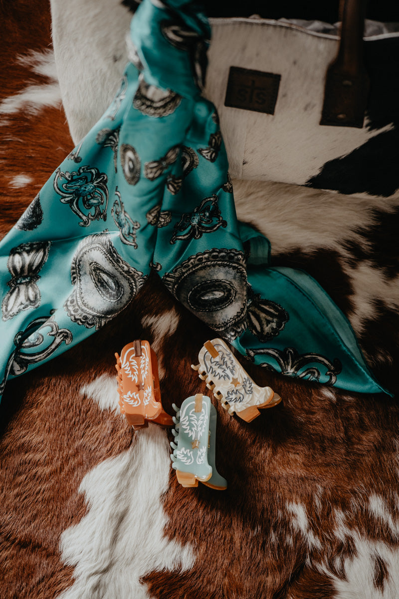 Western Boot Shaped Claw Clips