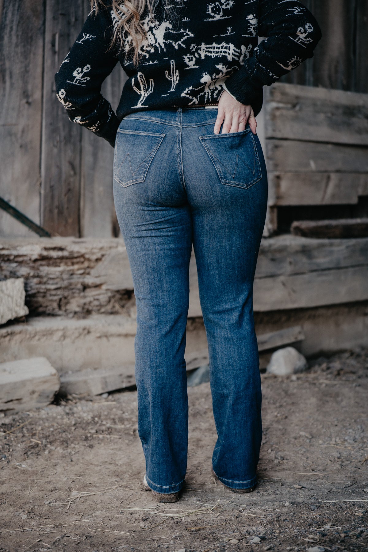 'Lacey' Bespoke Bootcut Jean by Wrangler (25-37)