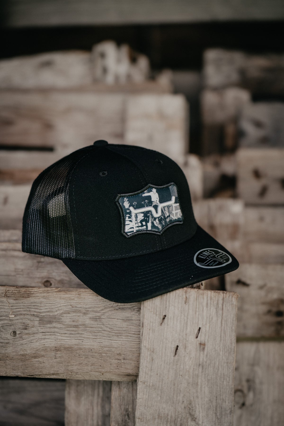 'Buckpasser' Kimes Ranch Trucker Hat - Black