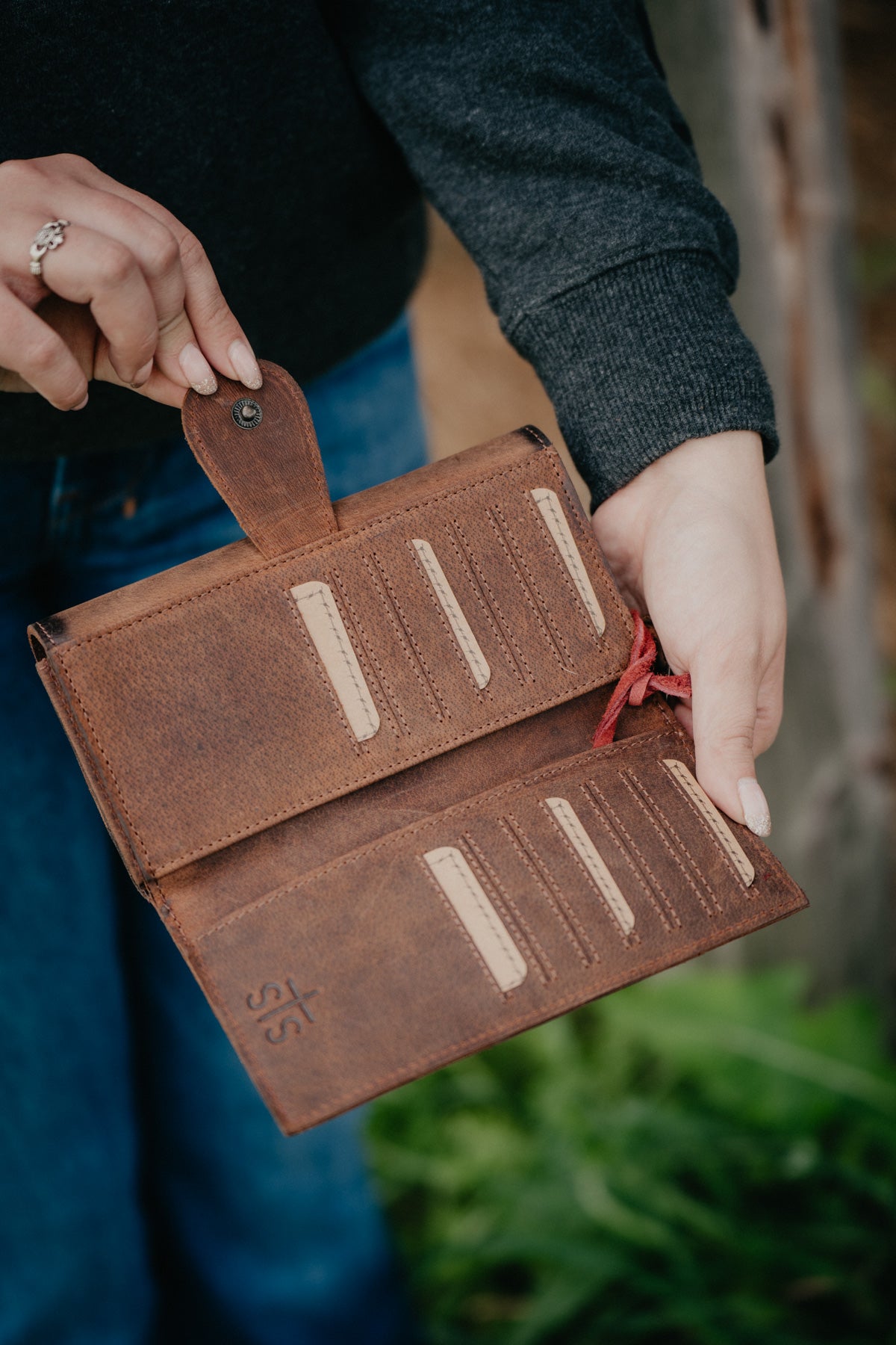 Baroness Ladies Trifold Wallet