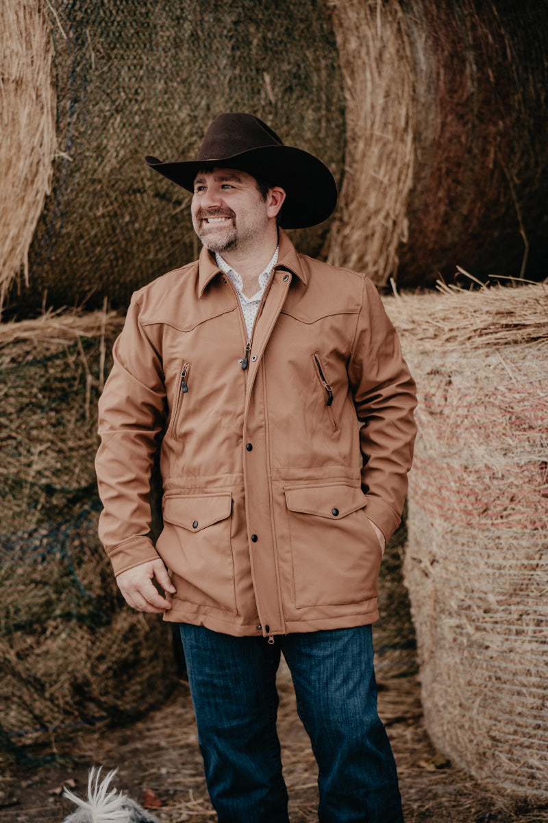 'Luca' Men's Roper Soft Shell Barn Coat (M-XXL)