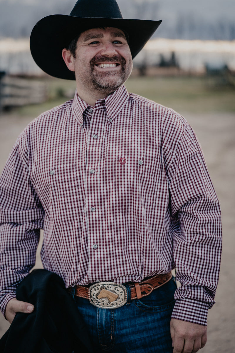 'Rocco' Men's Wrangler George Strait Long Sleeve Shirt (S-XXL)