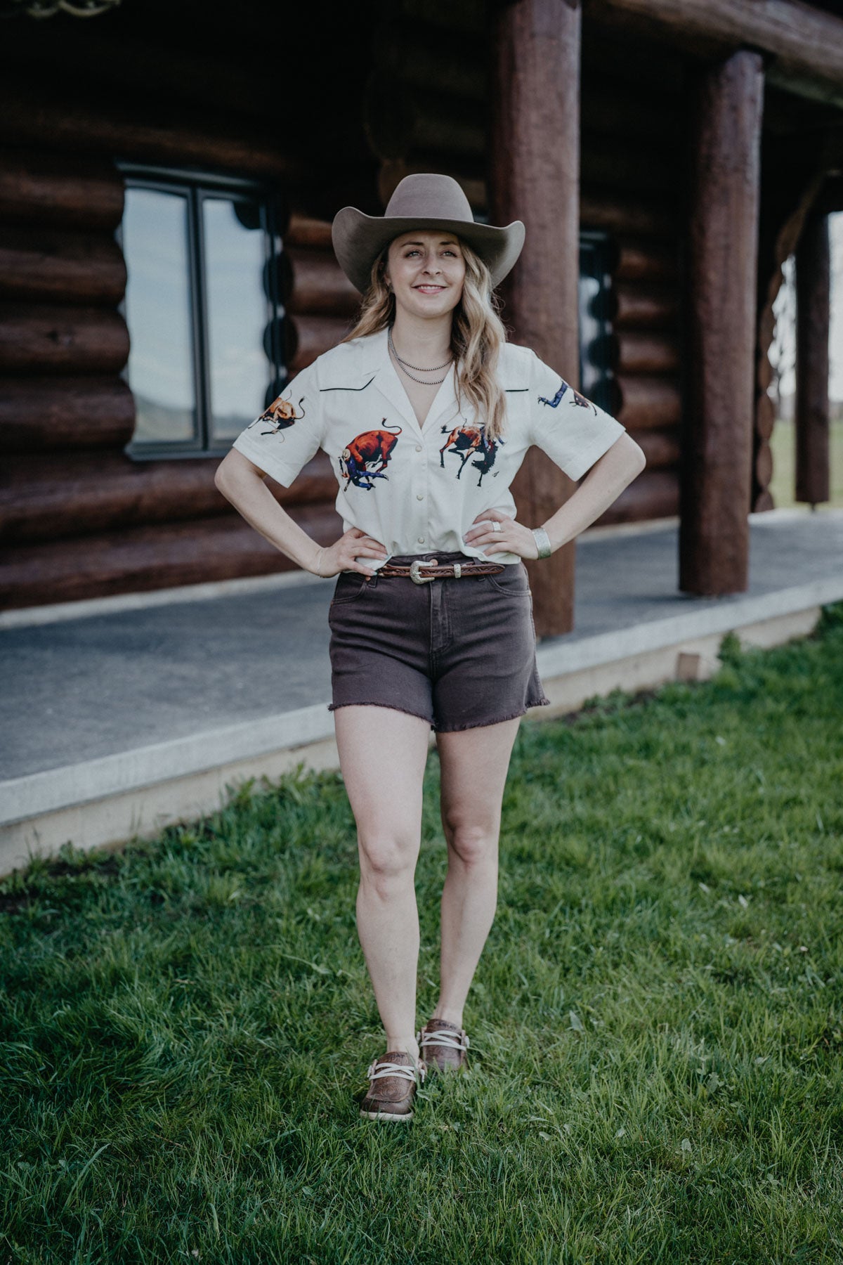 'Cocoa' 3.5" Cowboy Shorts by Wrangler (24-33)