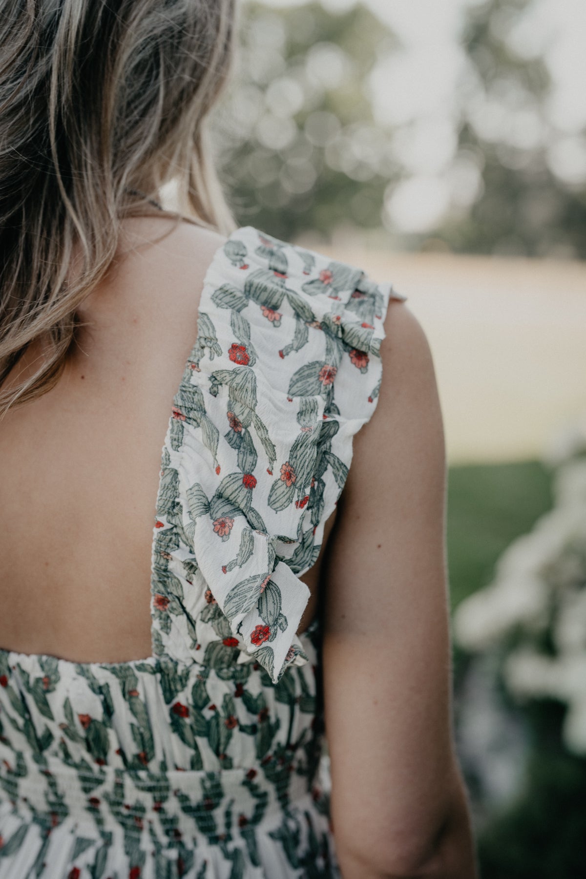 'Buckley' Cactus Floral Midi Dress by Rock & Roll (XS-XXL)