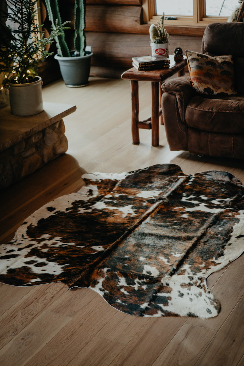 Large Cowhide Rug #6