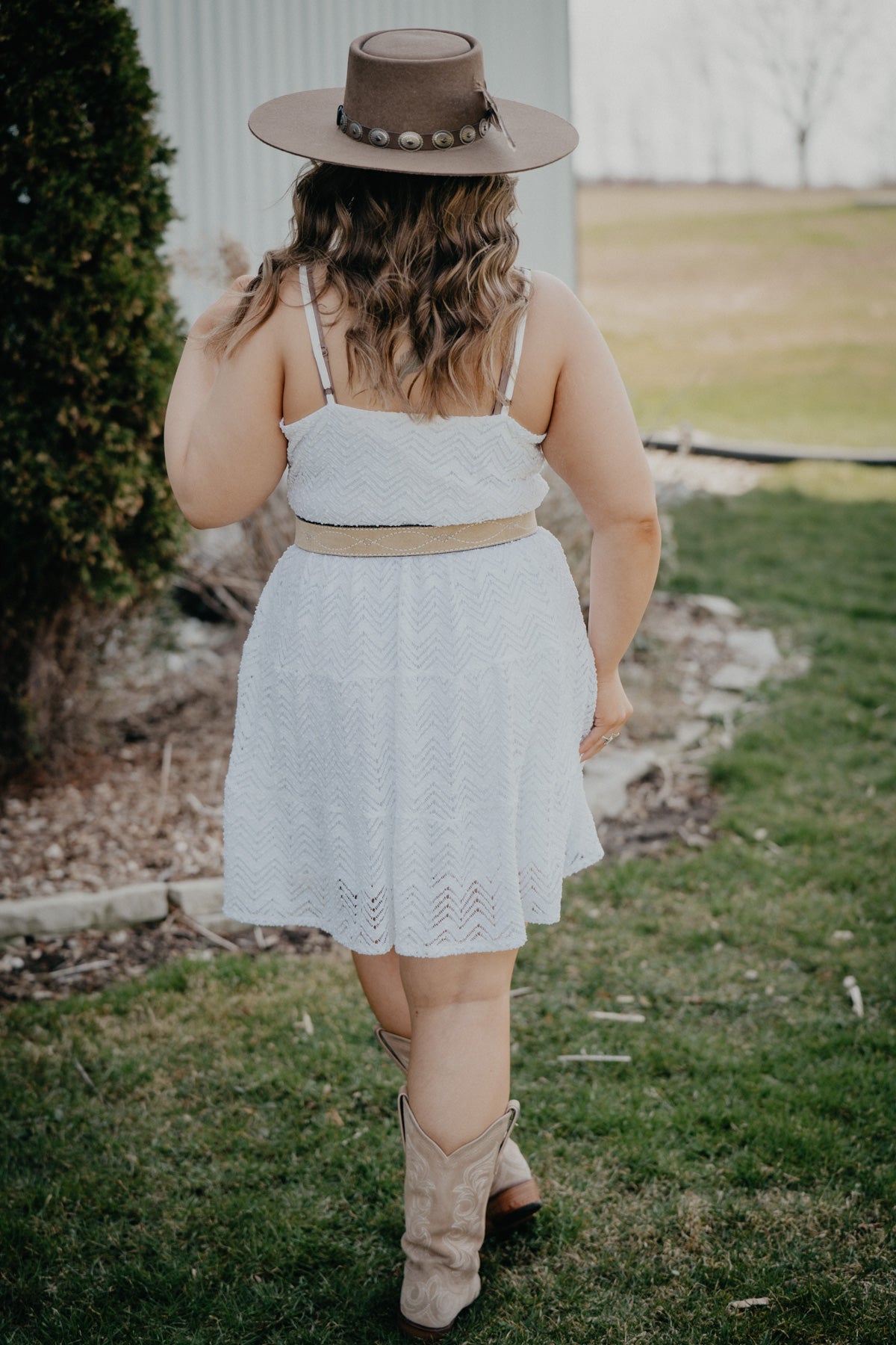 'Gilmore' Women's Wrangler Tiered Dress (1 L ONLY)