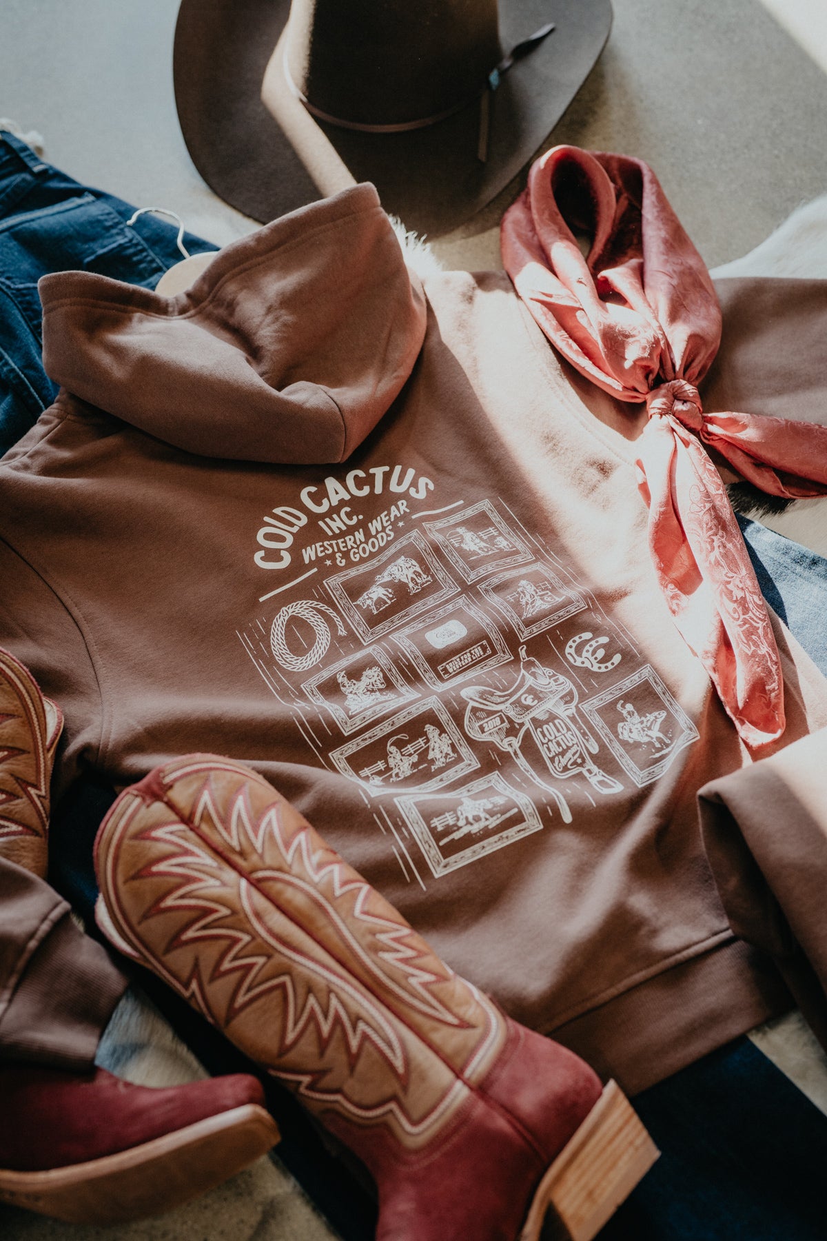 'Trophy Wall' CC Exclusive Cocoa Unisex Hoodie
