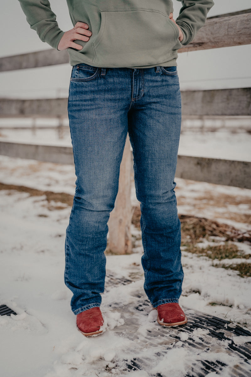 'Katelyn' Mae Mid Rise Bootcut Jean by Wrangler (24-35)