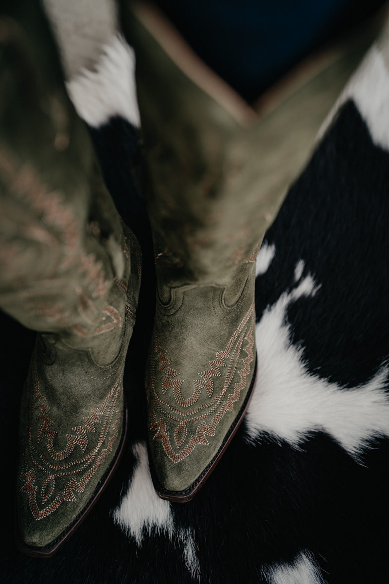 {Soft Olive} Casanova Tall Western Boot by Ariat (Sizes 6-10 B width)