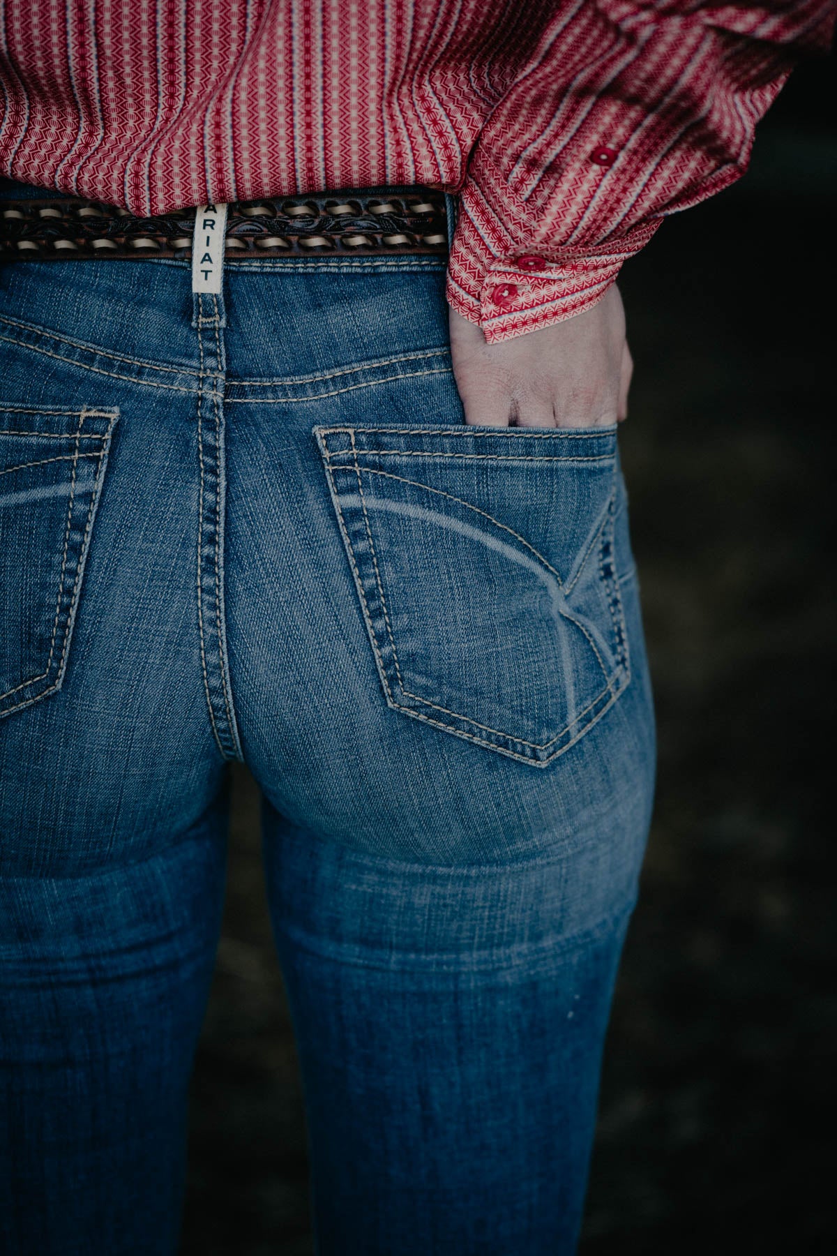 'Daniela' High Rise Bootcut Jean by Ariat (Sizes 30-34 only)