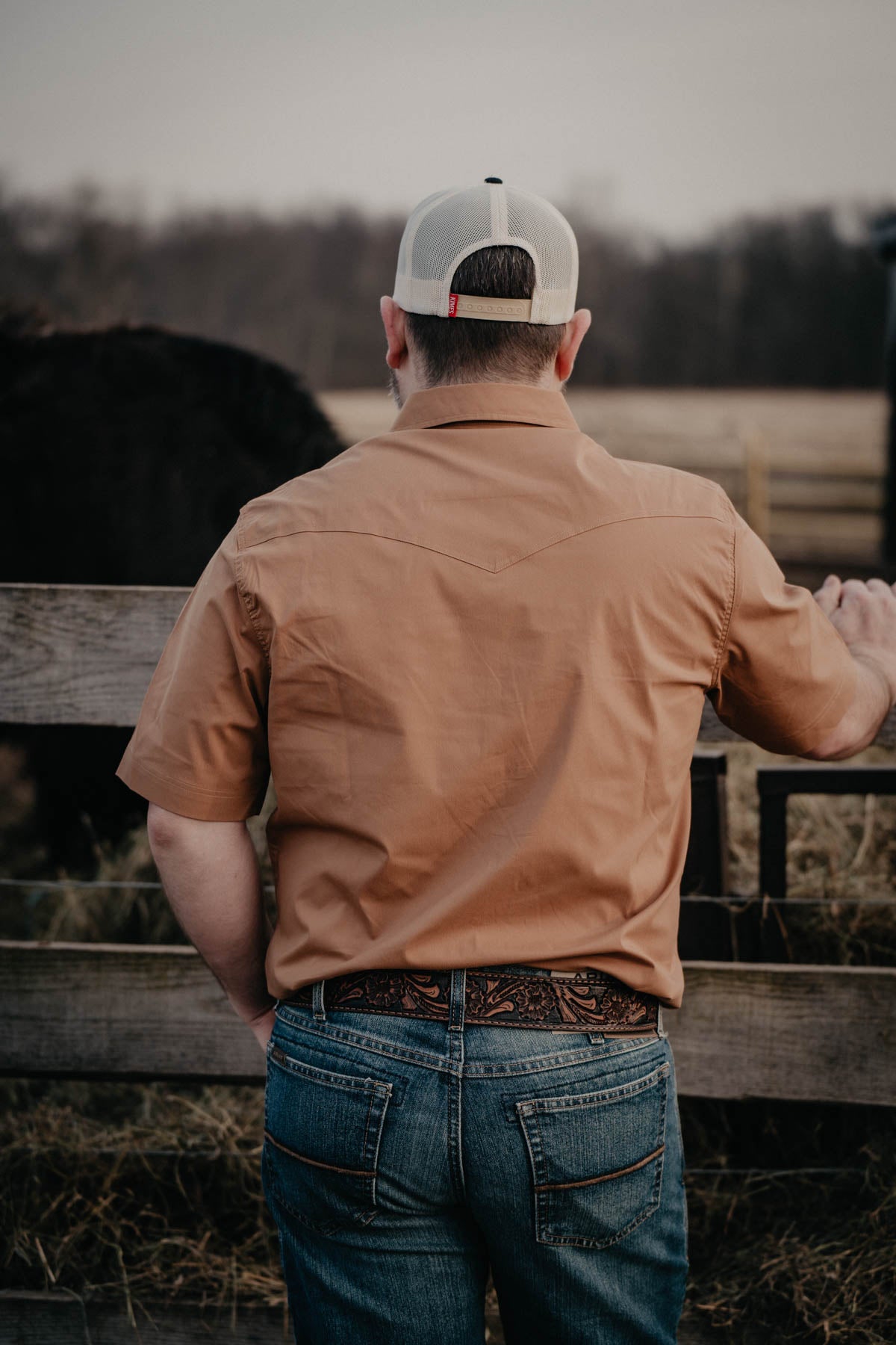 'Rio' Men's Short Sleeve Pearl Snap Shirt by Kimes Ranch (XXL ONLY)