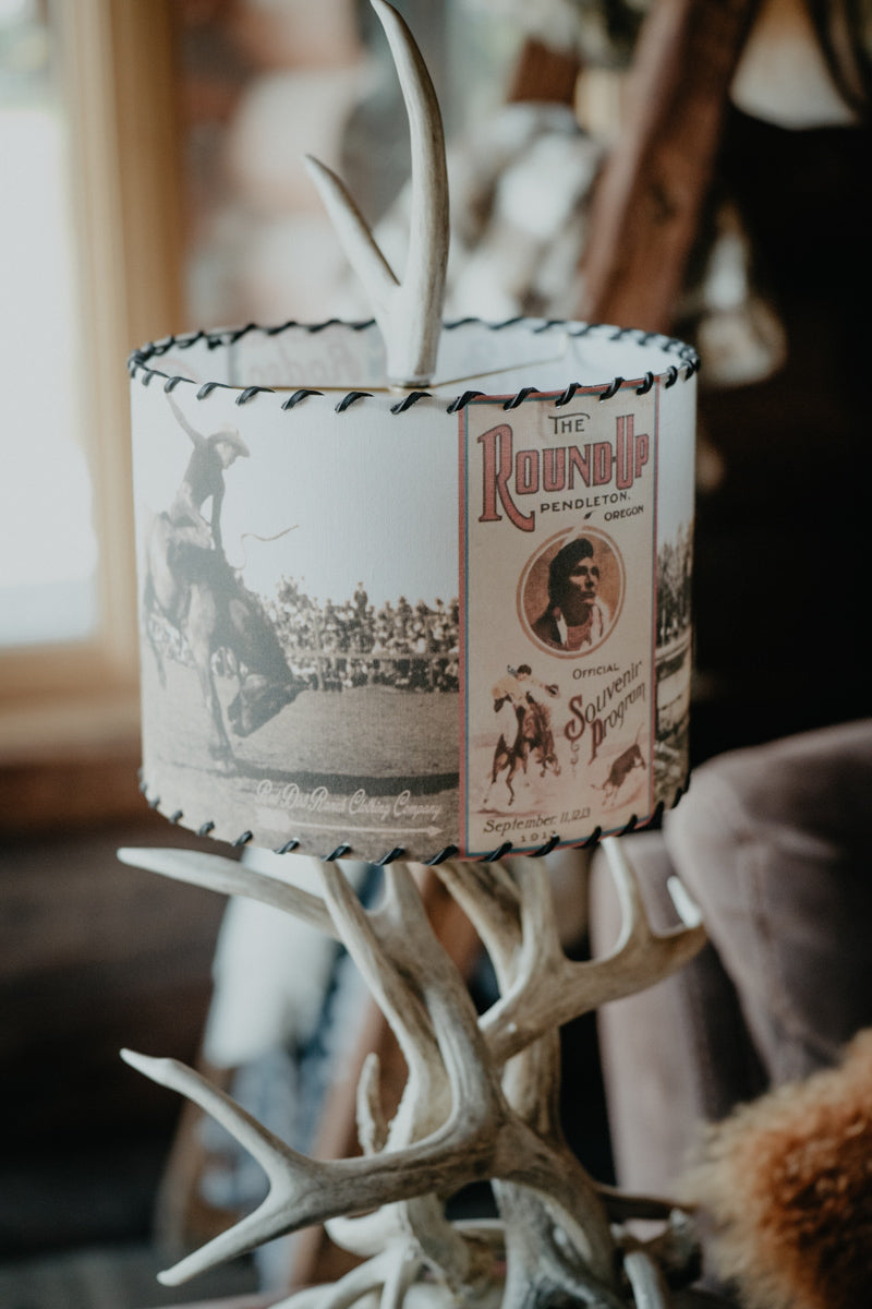 Lampshade 'Sheridan Wyoming' Rodeo Blue - 11 Inches