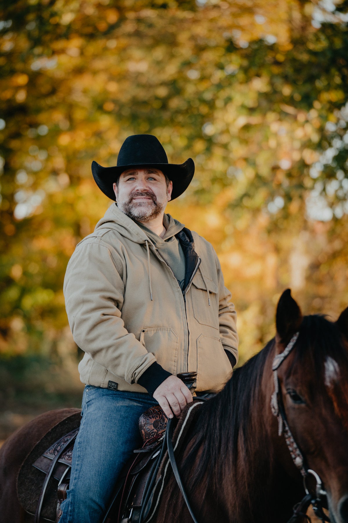 'Bennett' Men's Taupe Barn Coat by Kimes Ranch
