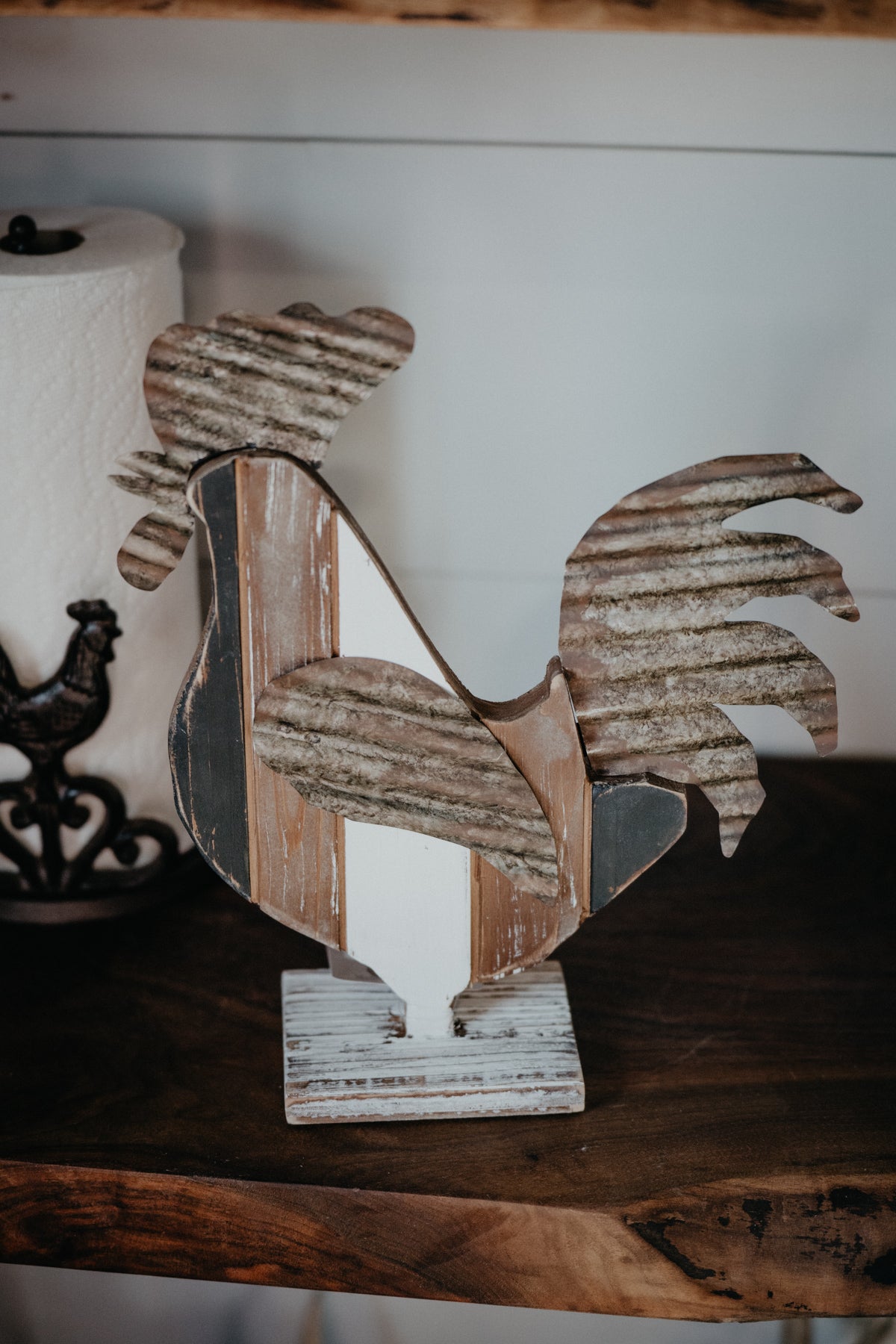 Reclaimed Wood Rooster