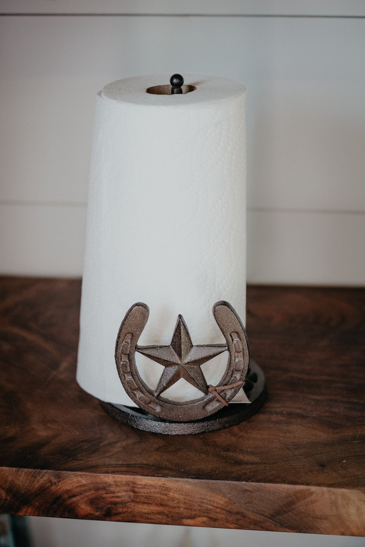 Cast Iron Paper Towel Holders (Iron Star/ Rooster)
