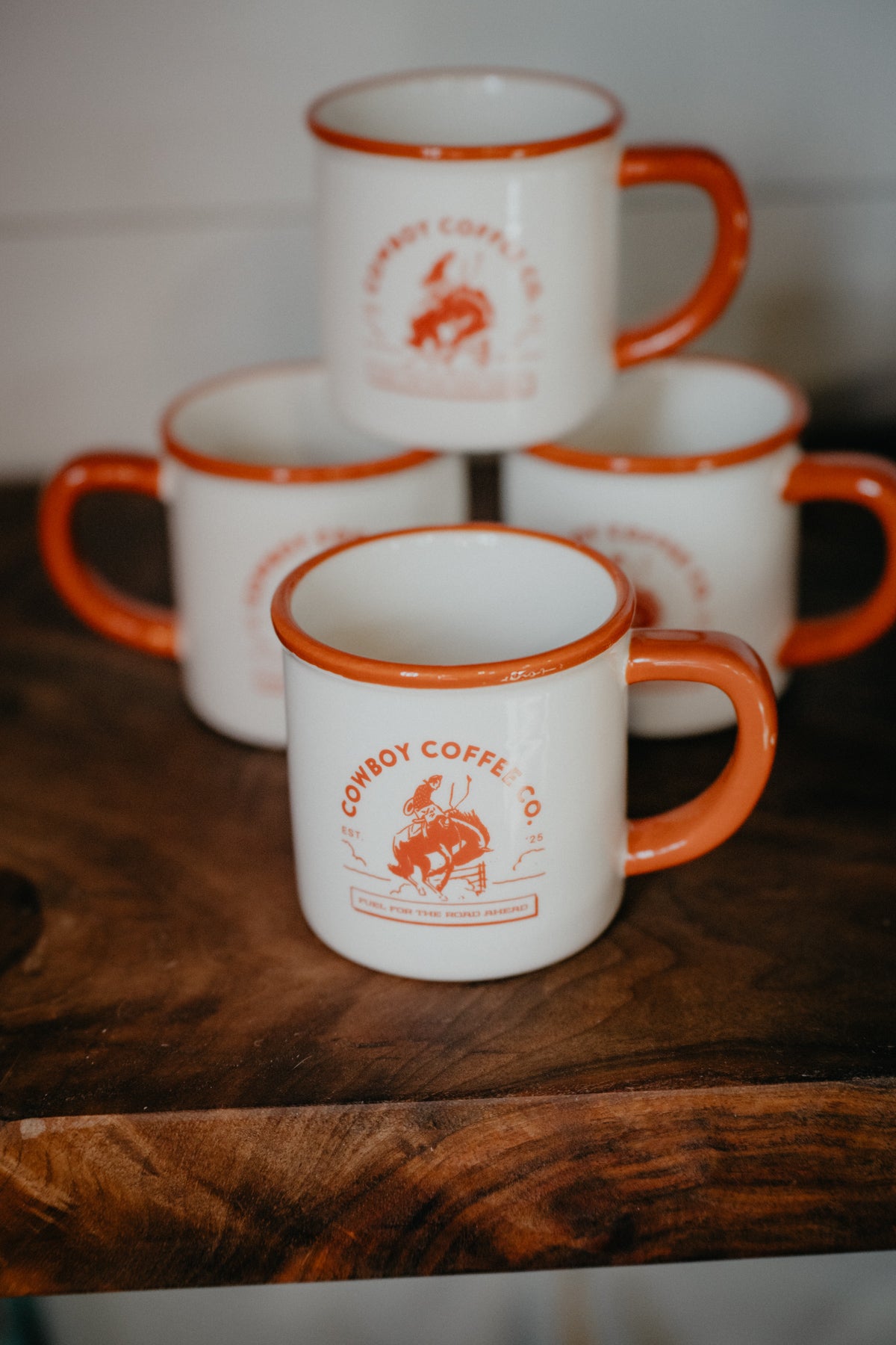 'Cowboy Coffee Co' Stoneware Mug