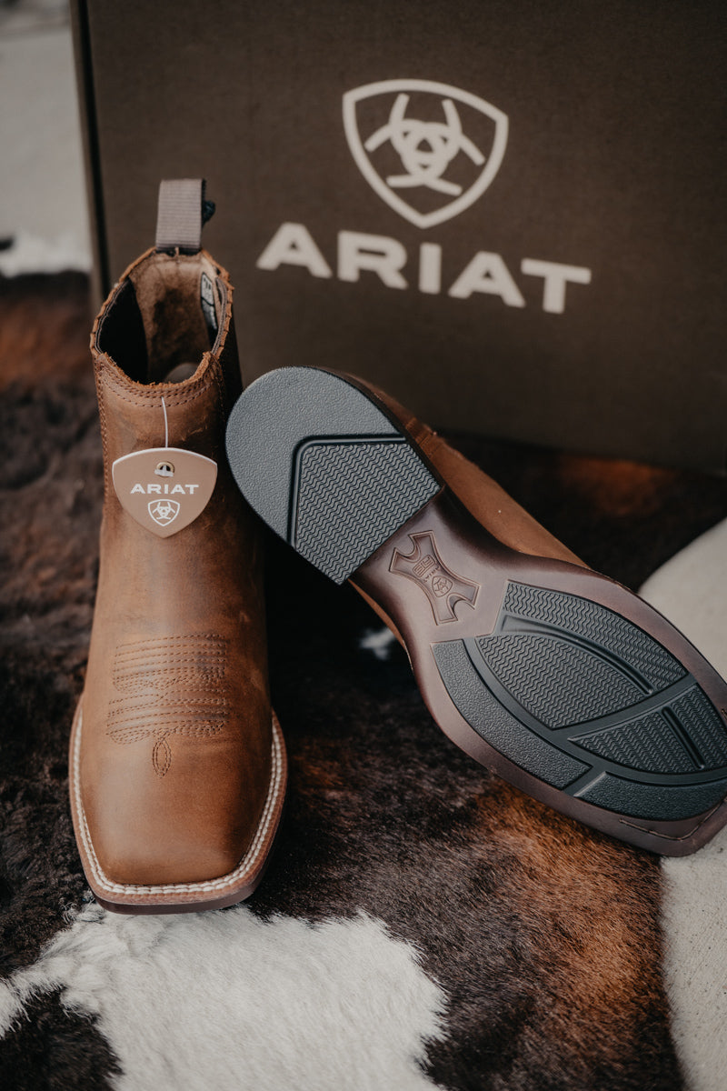 'Booker Chelsea' Distressed Brown Women's Ariat Boot