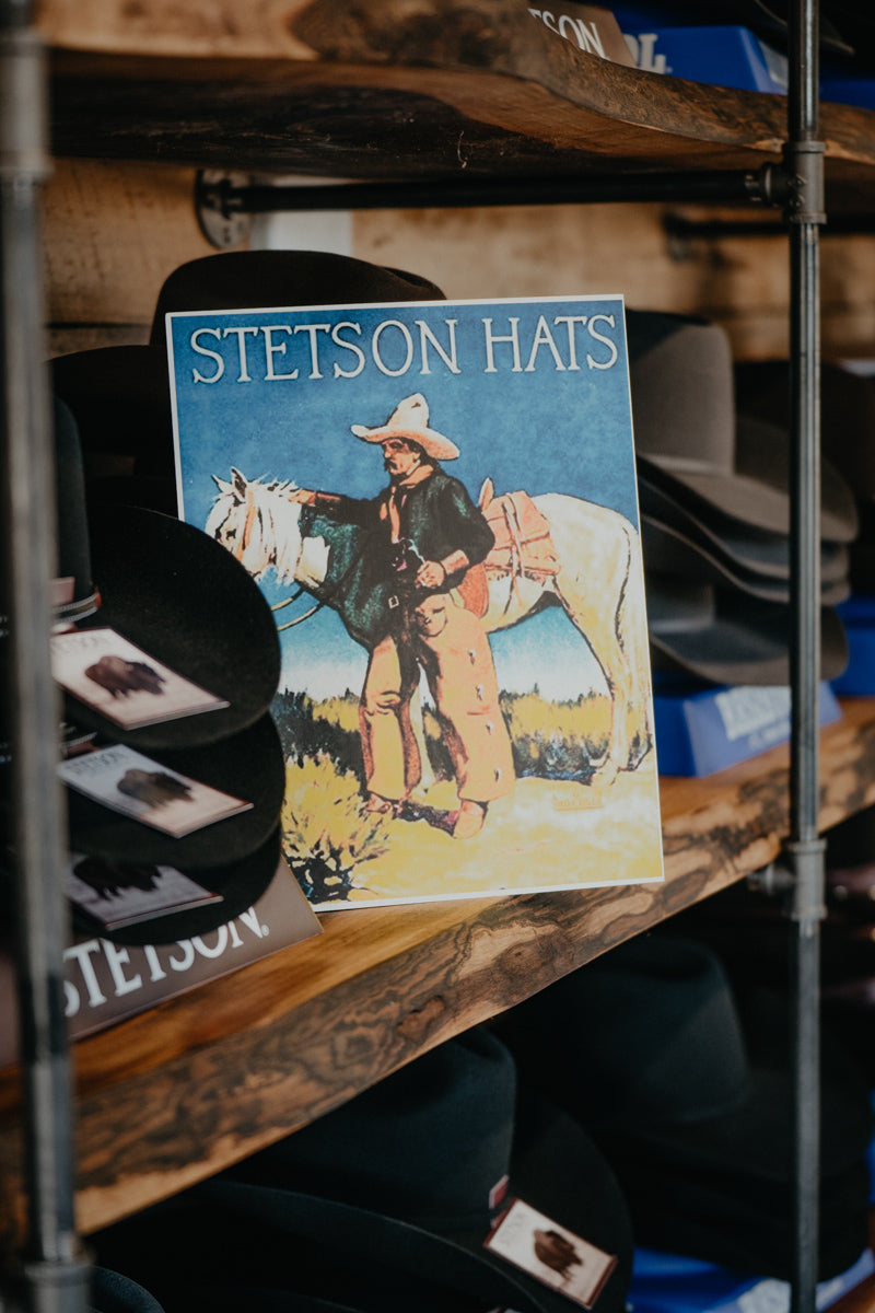 'Stetson Cowboy Hat' Poster