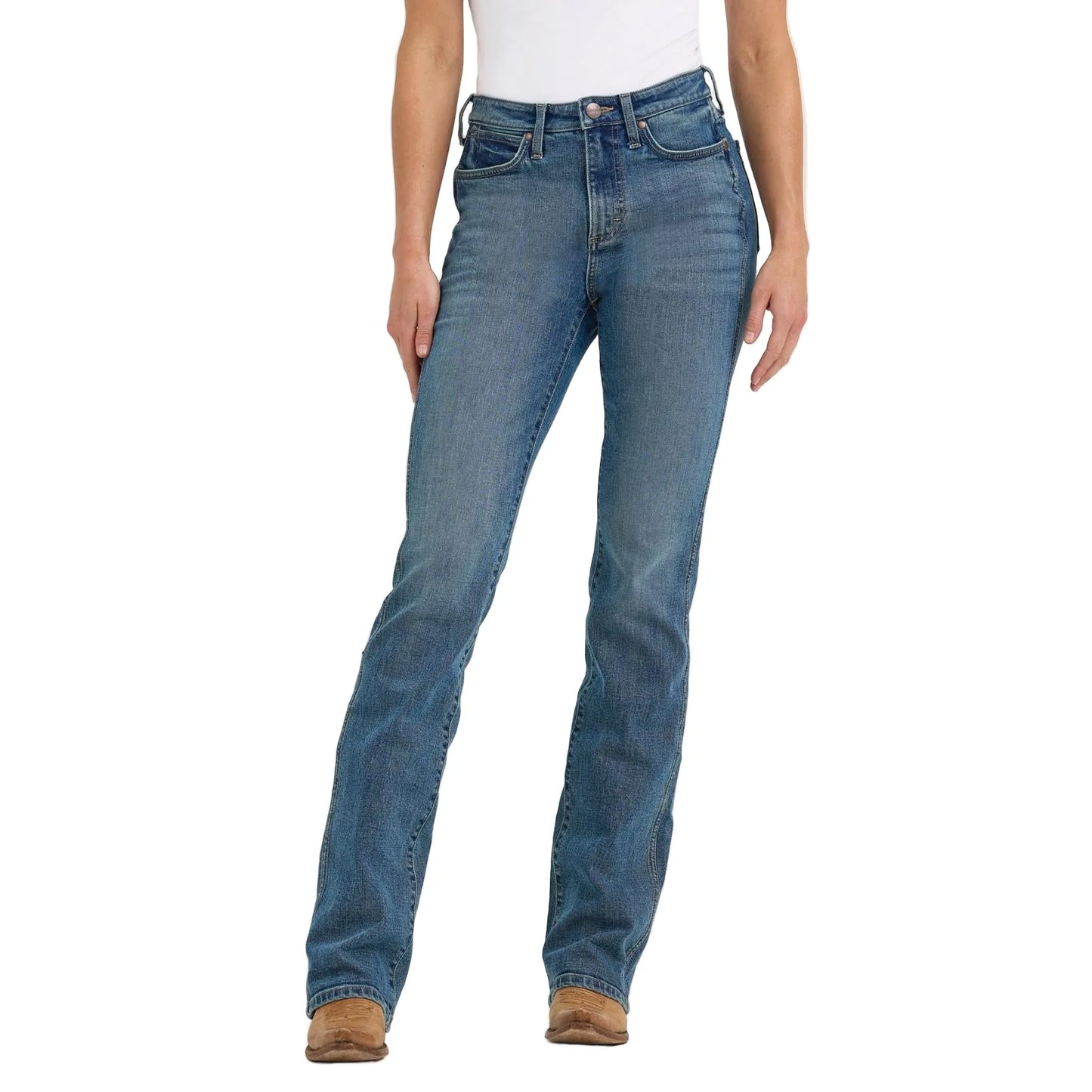 'Natalia' High Rise Bootcut Jean by Wrangler
