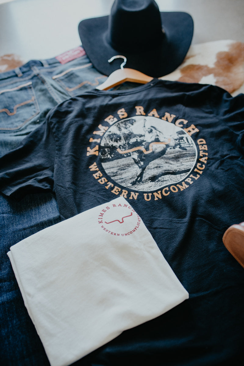 'Hyde' Men's Western Uncomplicated T-Shirt (S-XXL: 2 Colours)