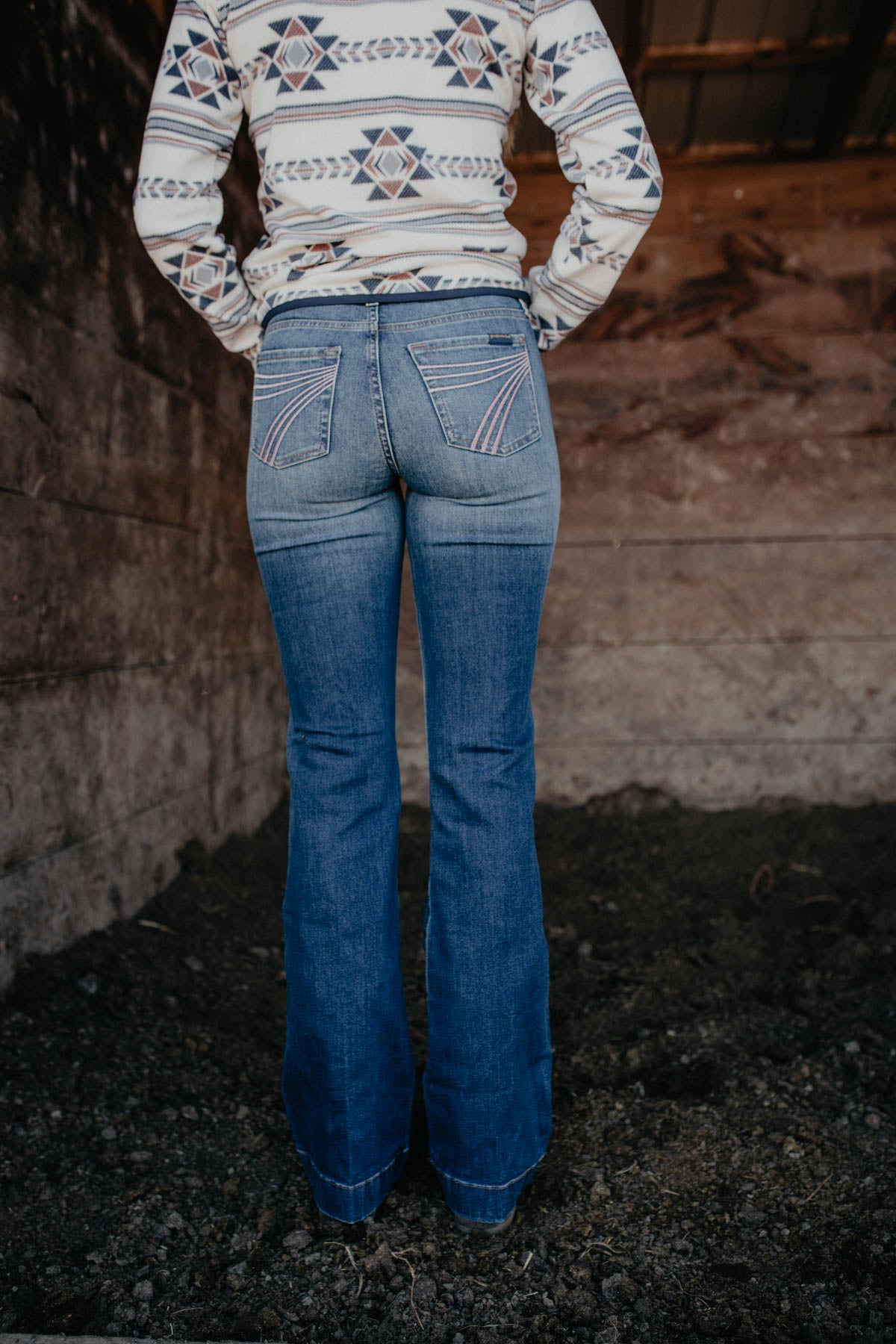 'Retro' Exclusive Dojo Trouser by 7 For All Mankind (34.5" Inseam) {Sizes 30, 33, 34}