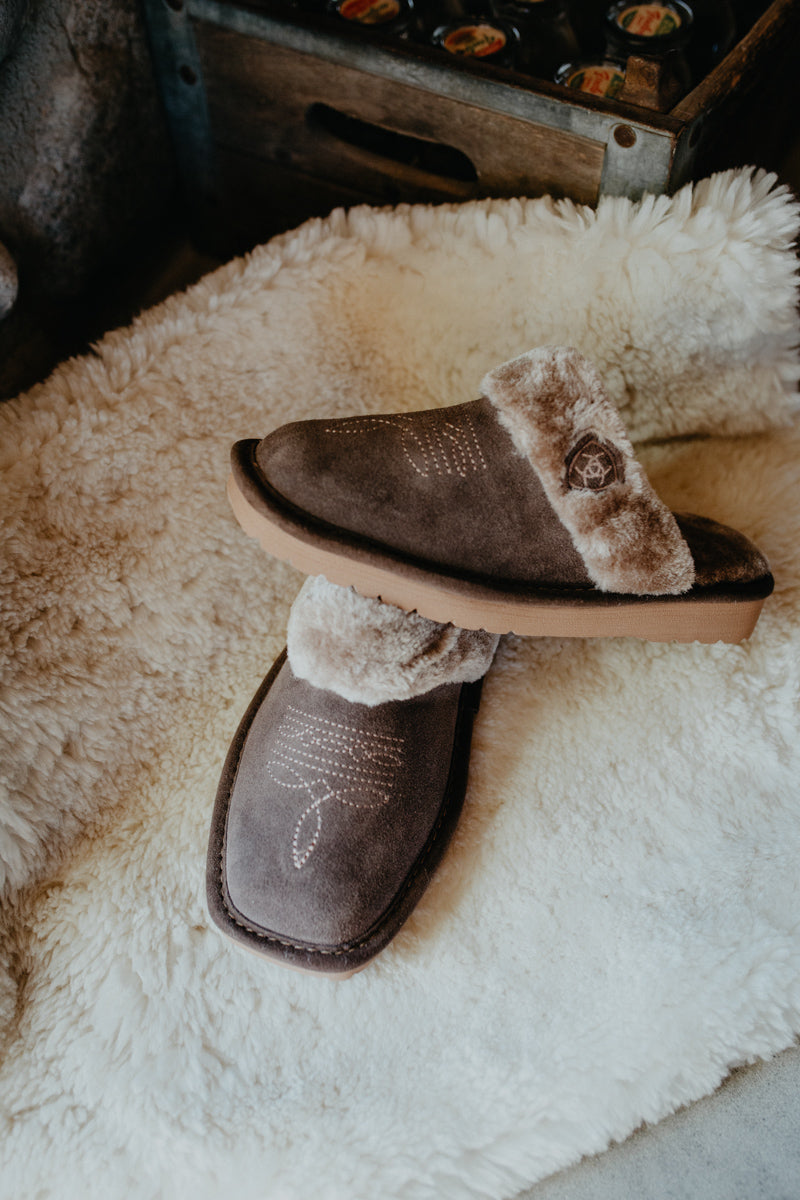 Women's Ariat Jackie Chocolate Slippers (Sizes 6-11)