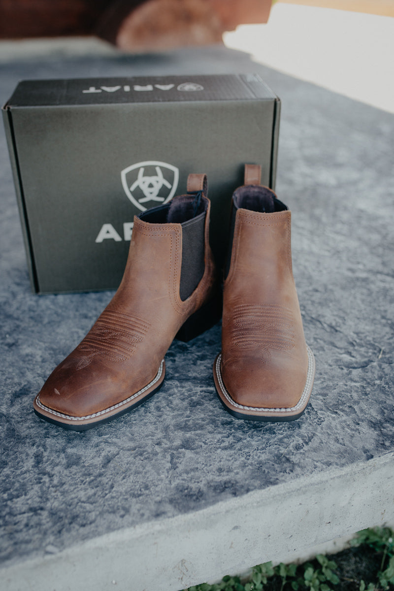 'Booker Chelsea' Brown MENS Ariat Boots