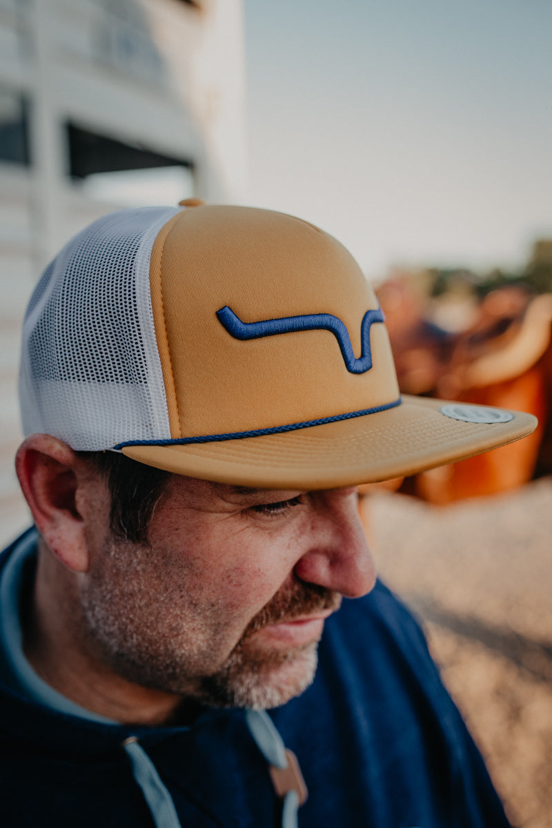 'Yeakley' Hat by Kimes Ranch (Burnt Orange/ Gold)